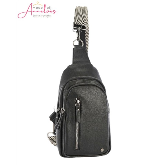 Im Dutch crossbody tas Mattie Zwart Im Dutch crossbody tas Mattie Zwart